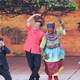 A Chinese actor in blackface in a skit on a Lunar New Year gala TV show, Feb.15